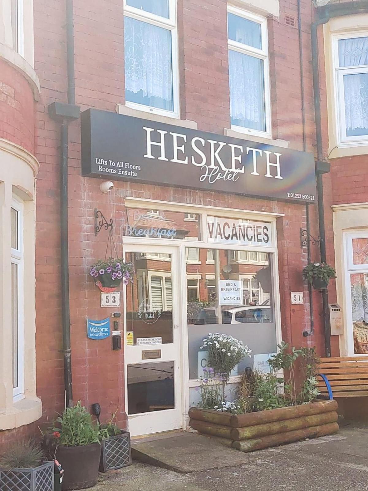 Hesketh Hotel Blackpool Dış mekan fotoğraf